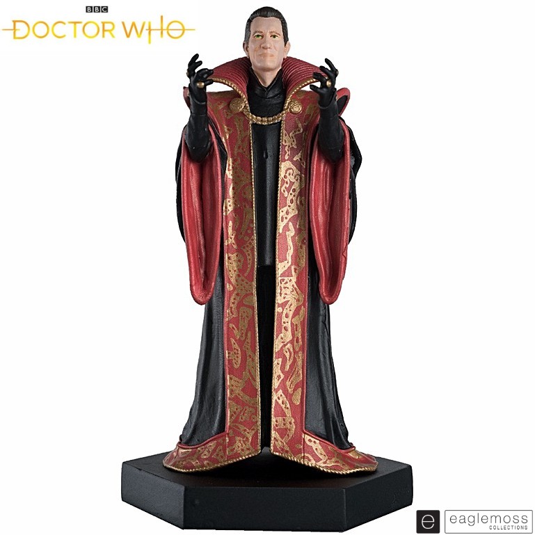Eaglemoss Doctor Who The Classic Master Figurine Box Set, Razors Edge Collectibles